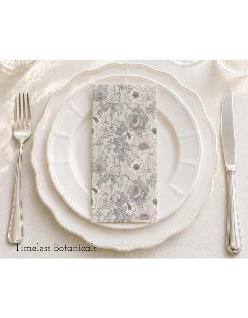 Floral Printed Luxury Guest Towels (More Options)