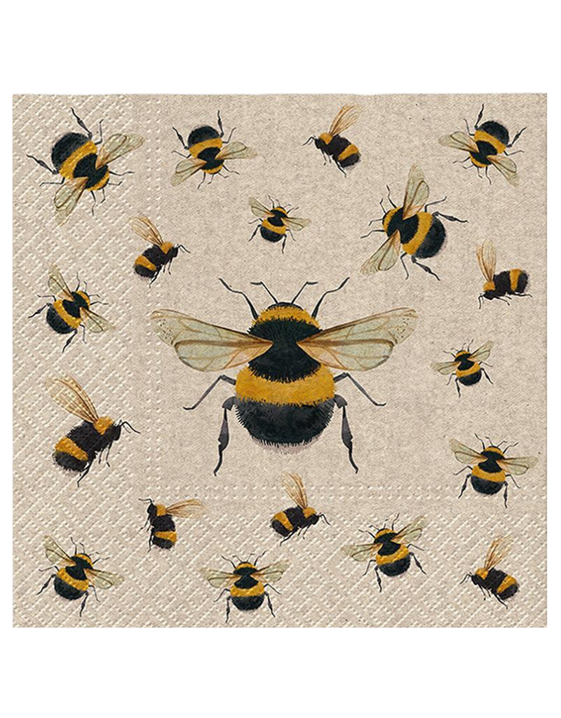 Dancing Bees Napkins - 20 Pack