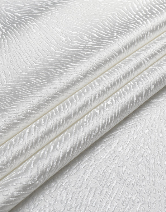 Jacquard Drench Silver Tablecloth #1363
