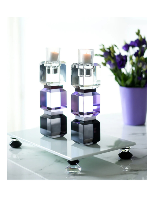 Color Block Candle Sticks