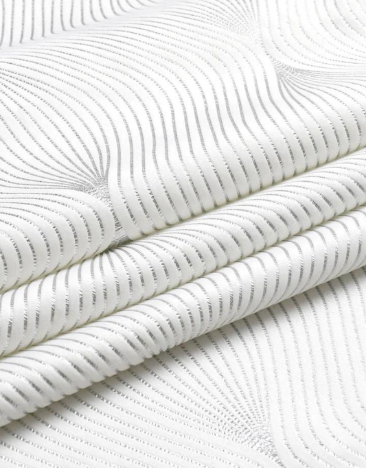 Velvet Silver Infiniti Print Tablecloth #1409