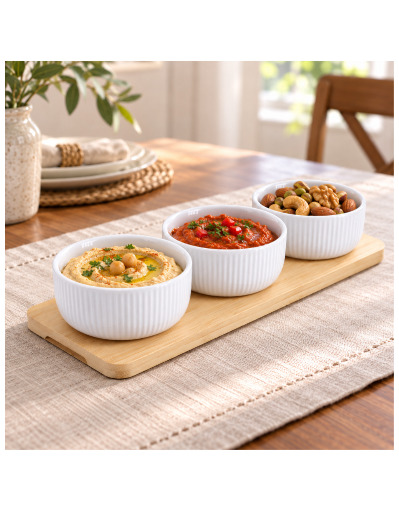 3 Piece Bamboo Board Set