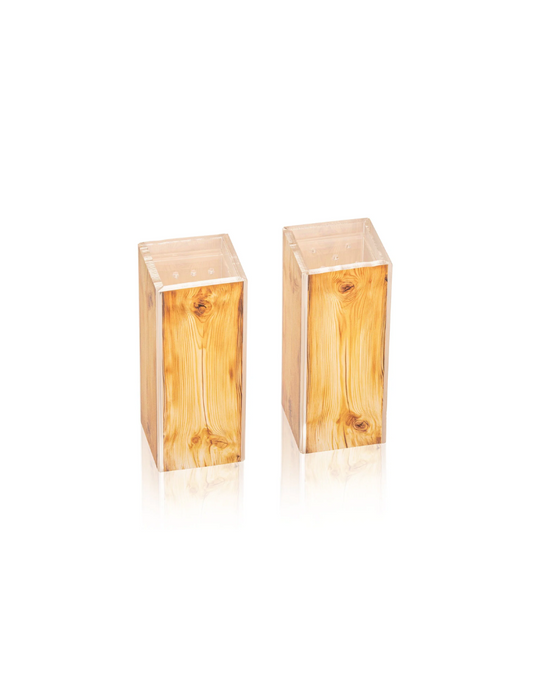 Wood Salt Shakers