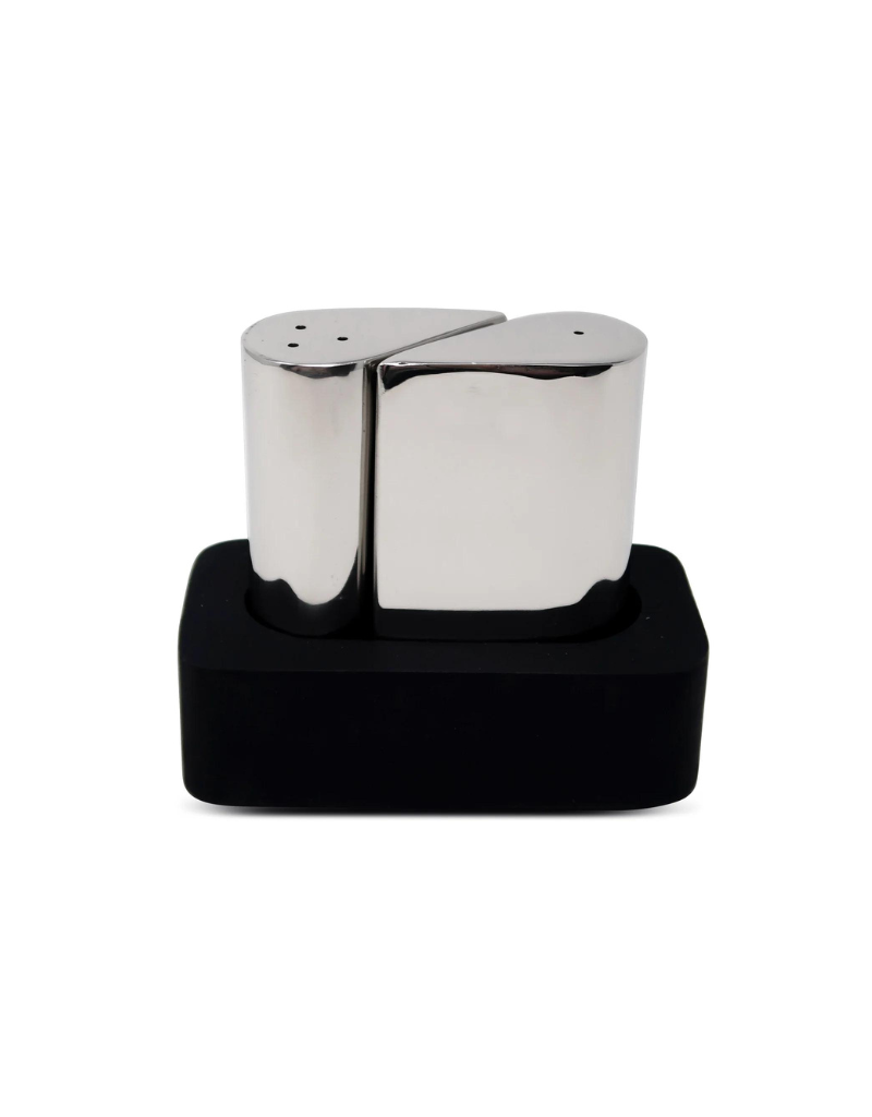 Salt And Pepper Set With Black Base (options)