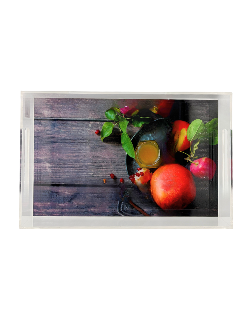 11x17 Acrylic Rosh Hashanah Trays