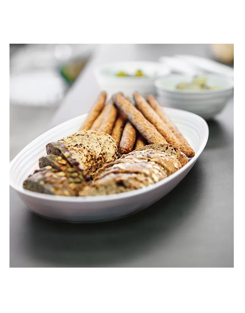 Tierra Milk White Serving Tray