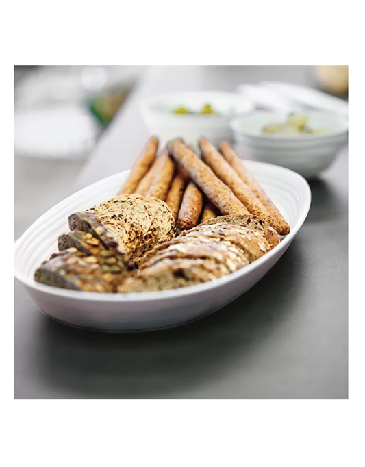 Tierra Milk White Serving Tray