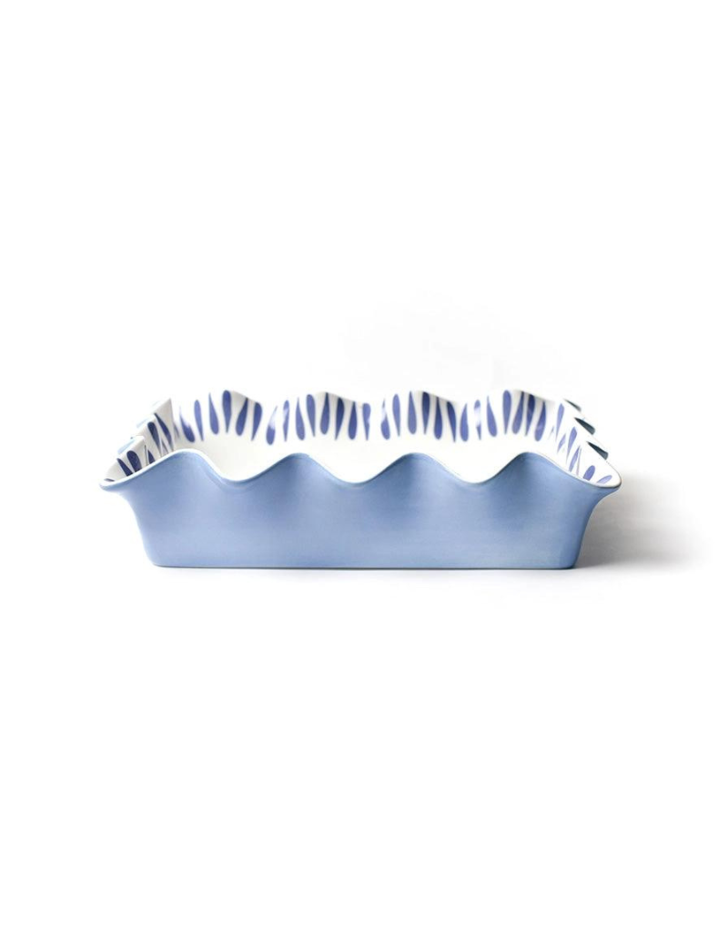 Iris Blue Drop Casserole Dish