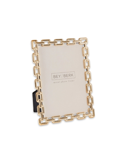 Rose Gold Chain Link Frame