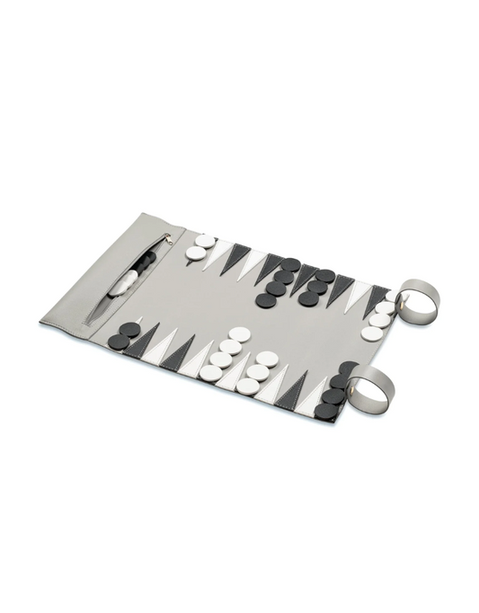 Leather Backgammon Game