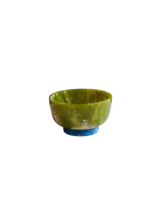 Resin Rio Small Round Bowl with Base (Options)