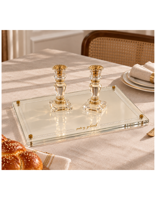 Hemstitch Hadlokas Neiros Tray (options)