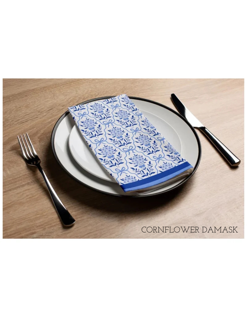 Floral Printed Luxury Guest Towels (options)