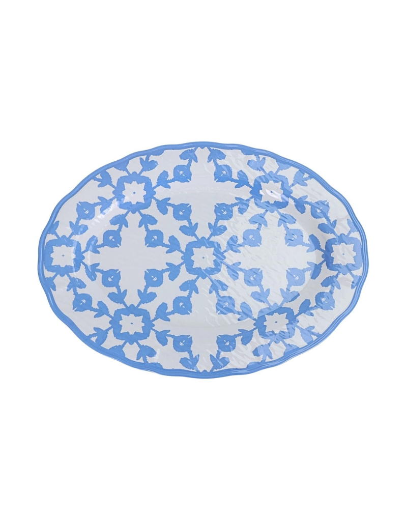 Highlands Blue Melamine Platter