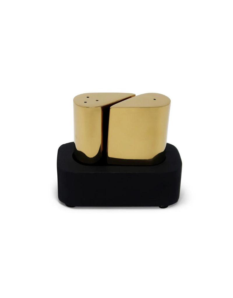 Salt And Pepper Set With Black Base (options)