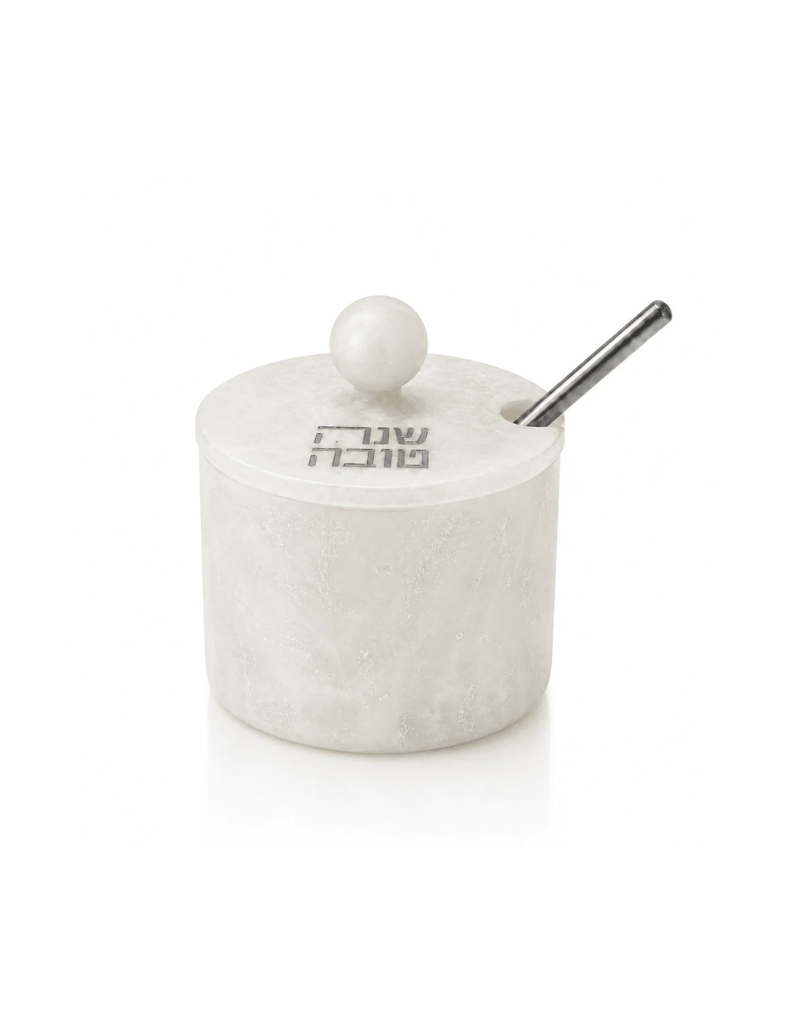 Round Resin Honey Dish