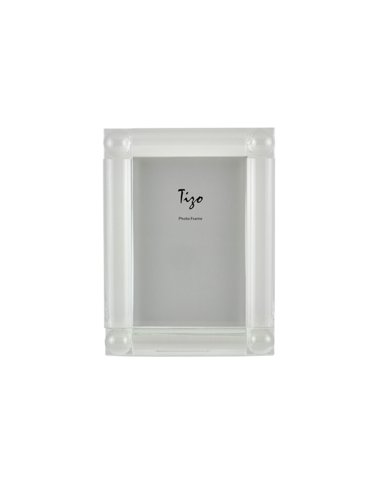 Clear Crystal Four-Ball Frame