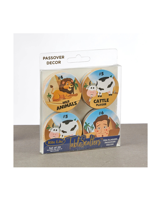 Passover Chipboard Table Scatter