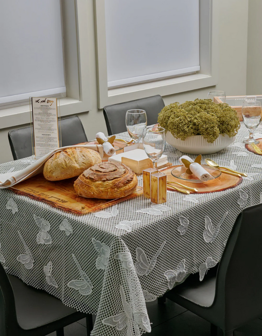Onyx Butterfly Tablecloth