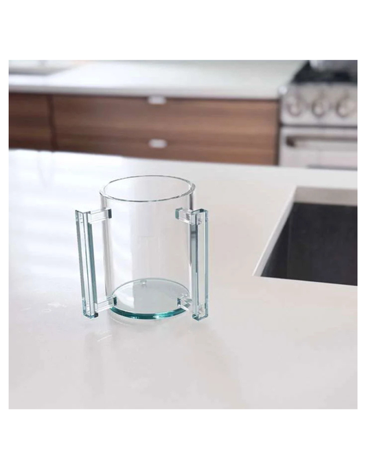 Teal Lucite Wash Cup