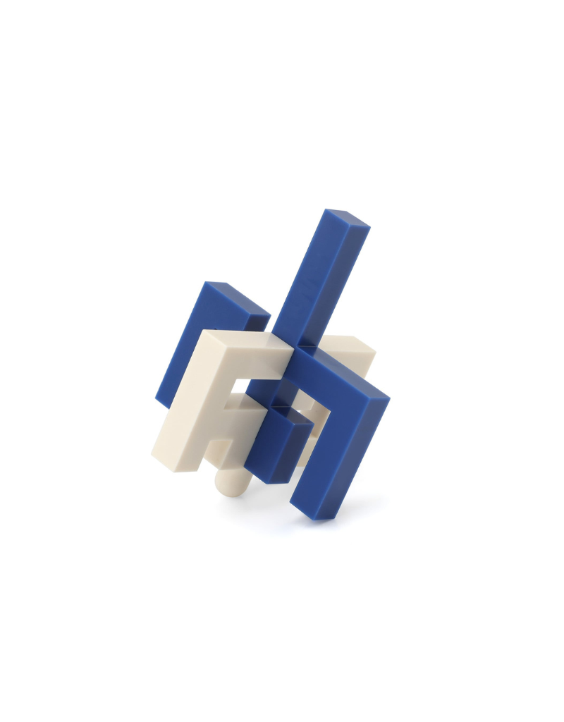 Blue & White Dreidels