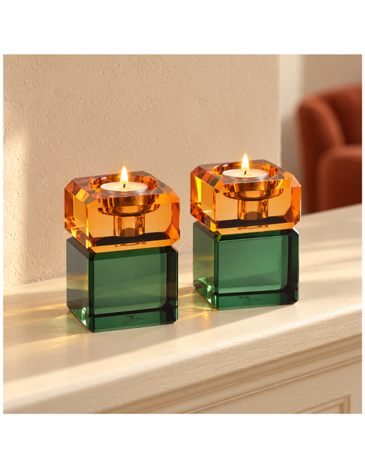 Regal Two Tone Candleholder Set (options)