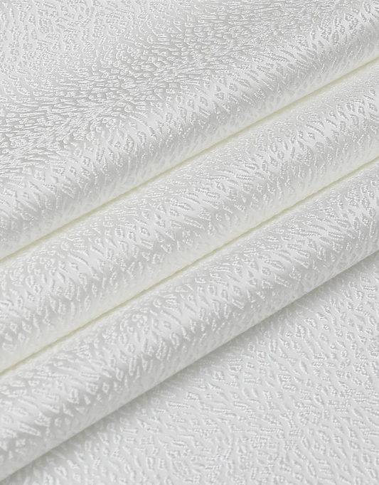 Jacquard Tablecloth White Slate #1345