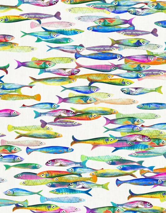 Poisson Bleu Tablecloth