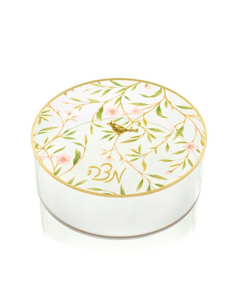 Floral Bird Matzah Box