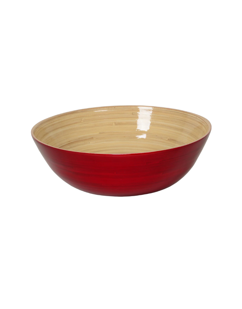 Bamboo Classic Bowl with Salad Server Set