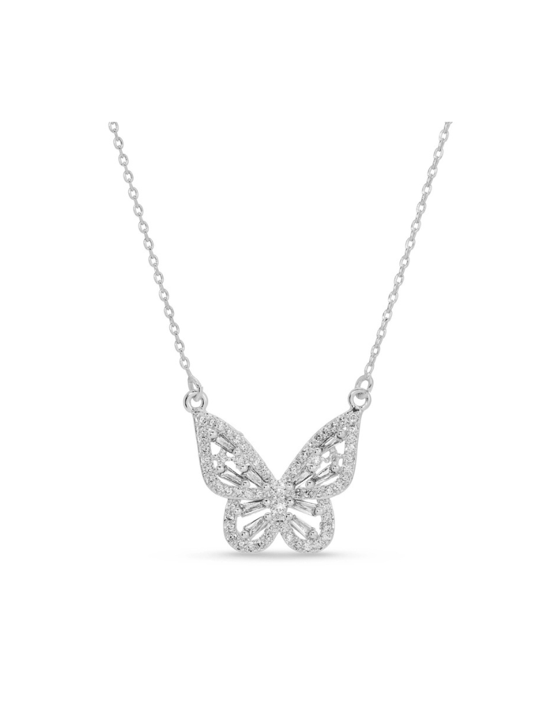 Butterfly Pendant Necklace