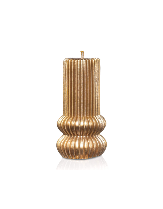 Fluted Havdalah Candle