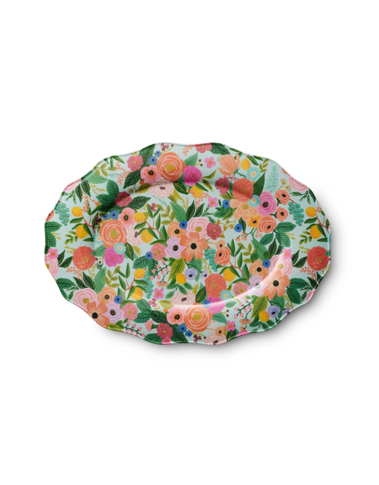 Garden Party Melamine Serving Platter