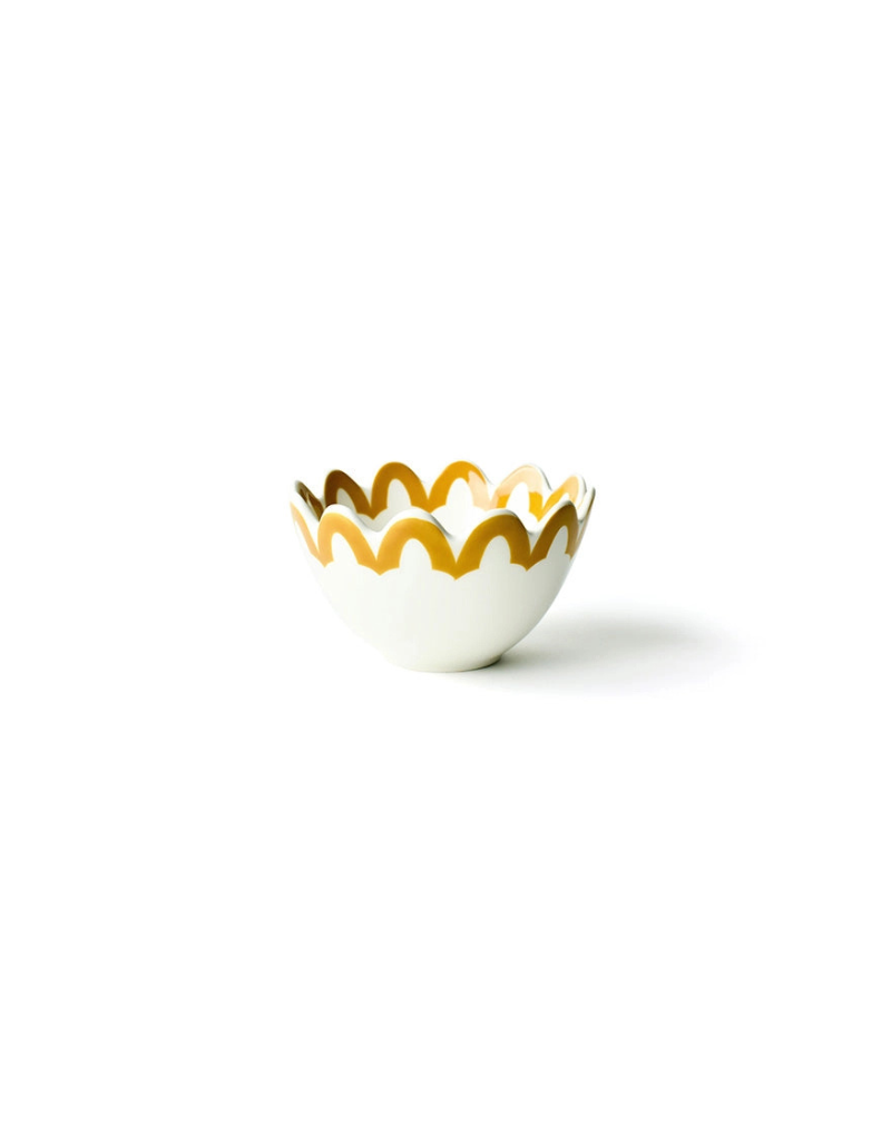 Brass Scallop Arabesque 5" Small Bowl