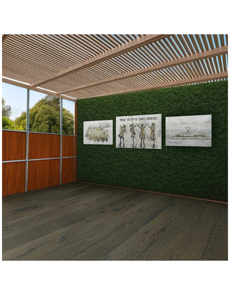Painted by Batya Greenery Vinyl Mural Sukkah Decoration