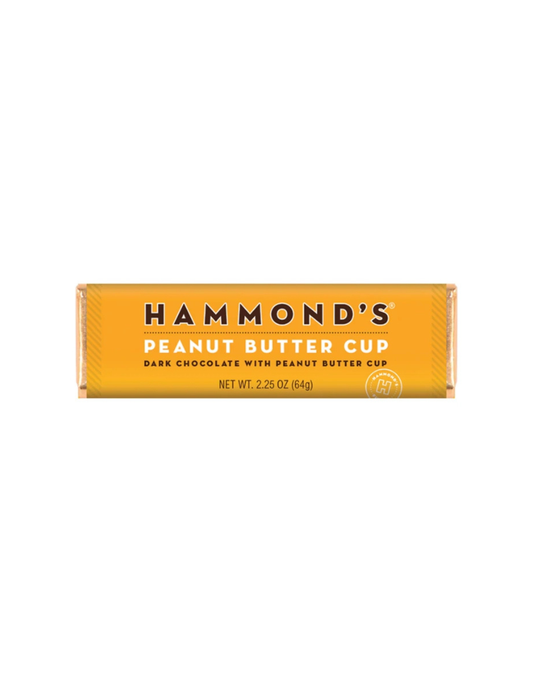 Hammond's Peanut Butter Cup Dark Chocolate Candy Bar