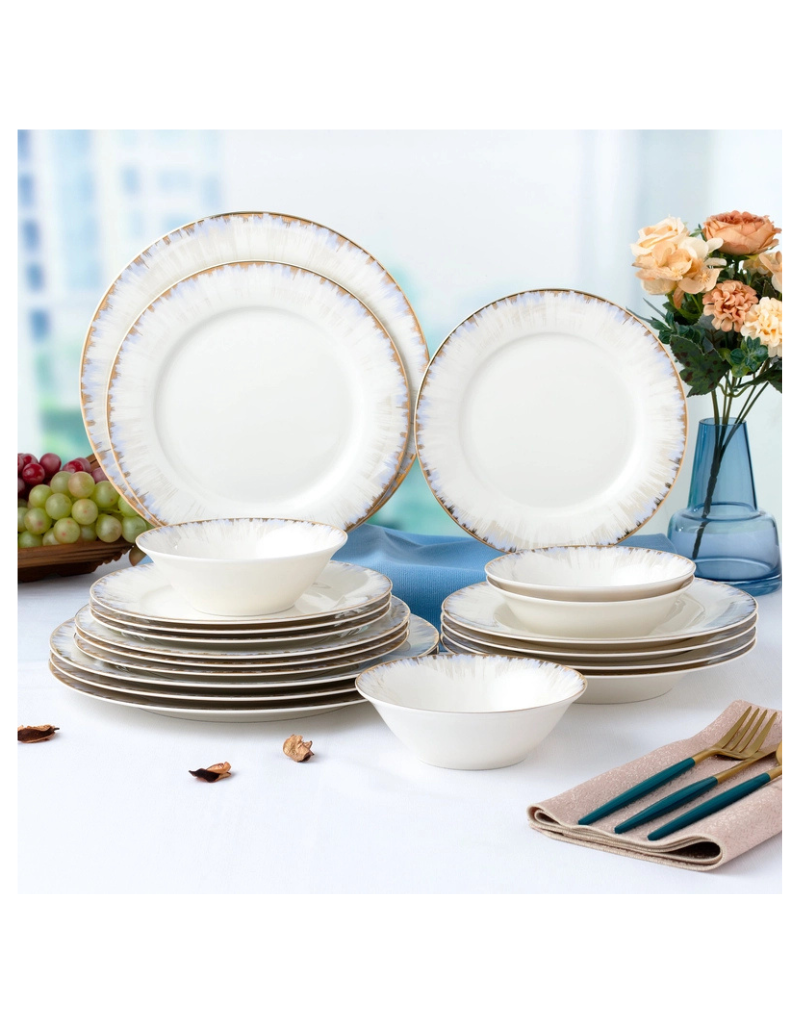 Sophie 20 pc Bone China Dinnerware Set