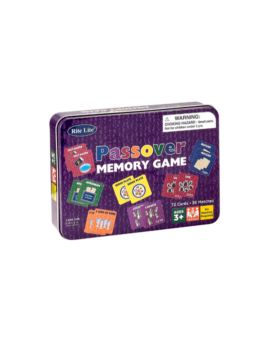 Passover Memory Game in Collectible Tin
