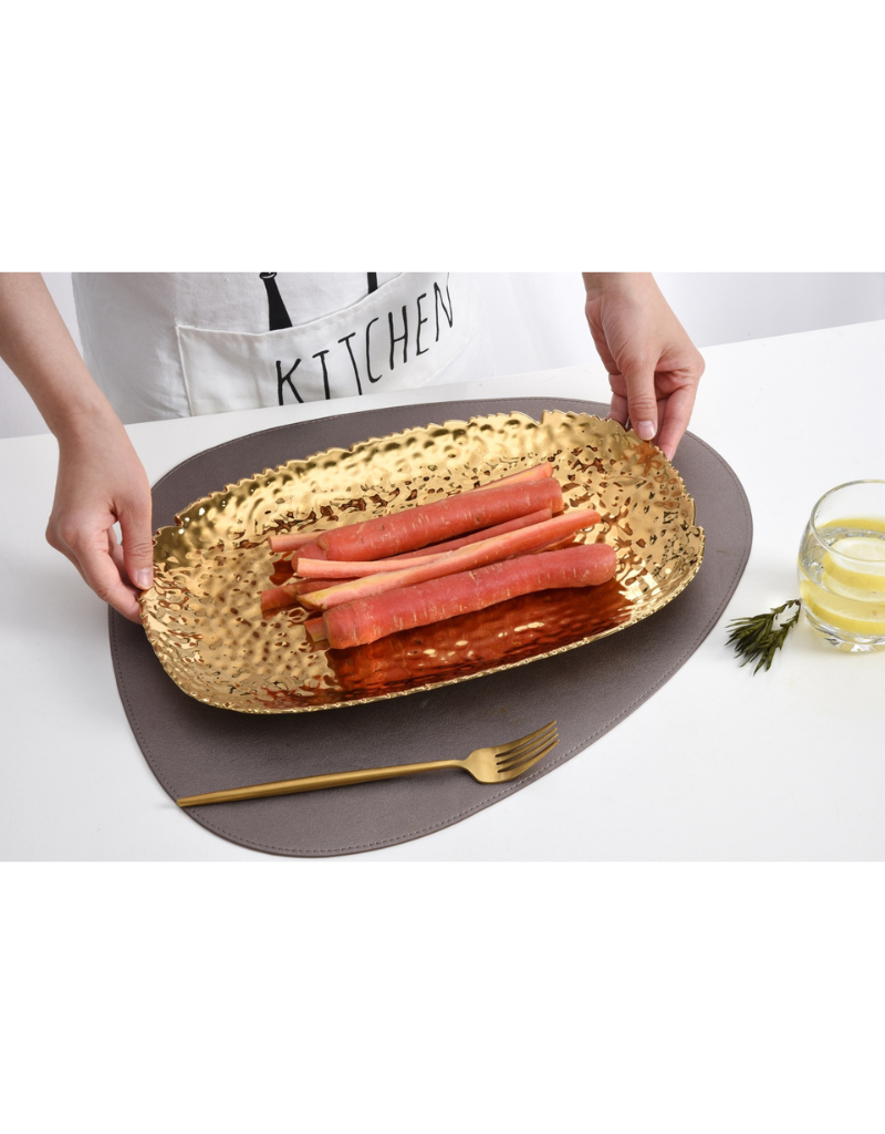 Medium Gold Serving Platter