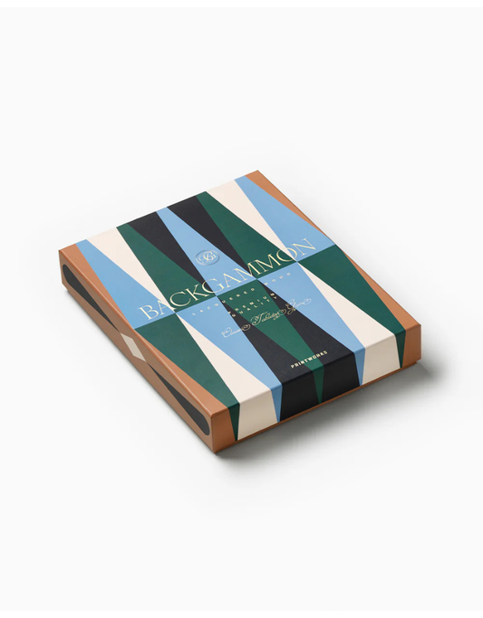 Lacquered Backgammon Game Set