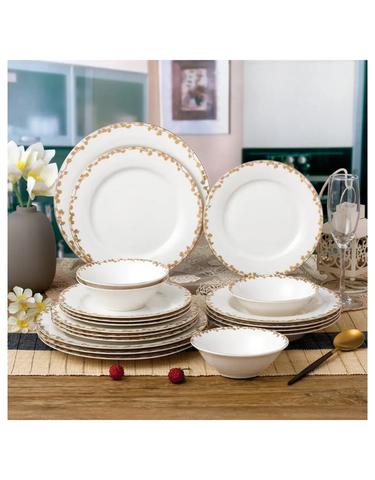 Elizabeth 20pc Bone China Dinnerware Set
