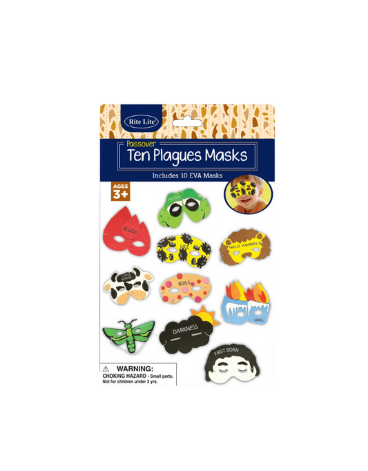 Passover 10 Plague Masks