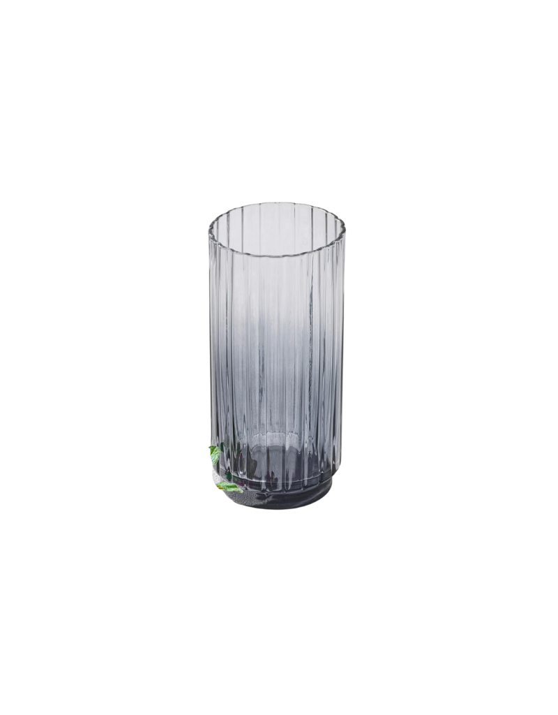 Set of 6 Vikko - Elegant Highball Glass / Smoke 15.5 Oz
