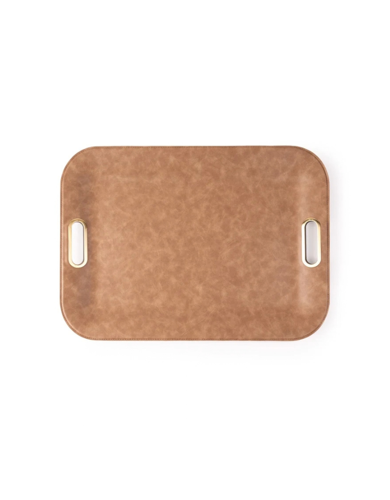 Large Serving Tray with Metal Handles (options)