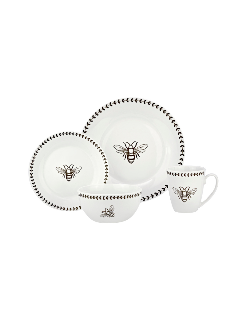 Beehive 16 Piece Dinnerware Set