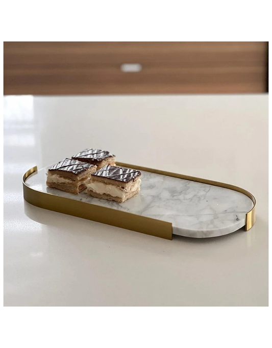 Marble Serving Display Tray
