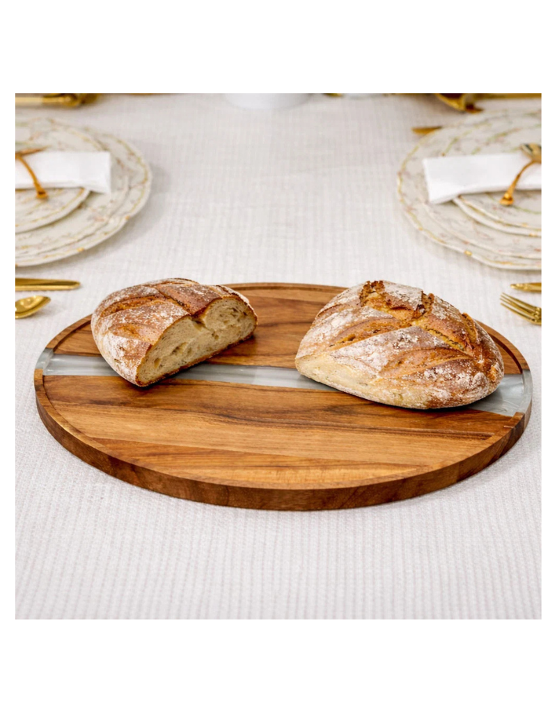 Resin & Wood Challah Board