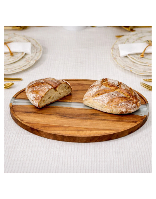 Resin & Wood Challah Board