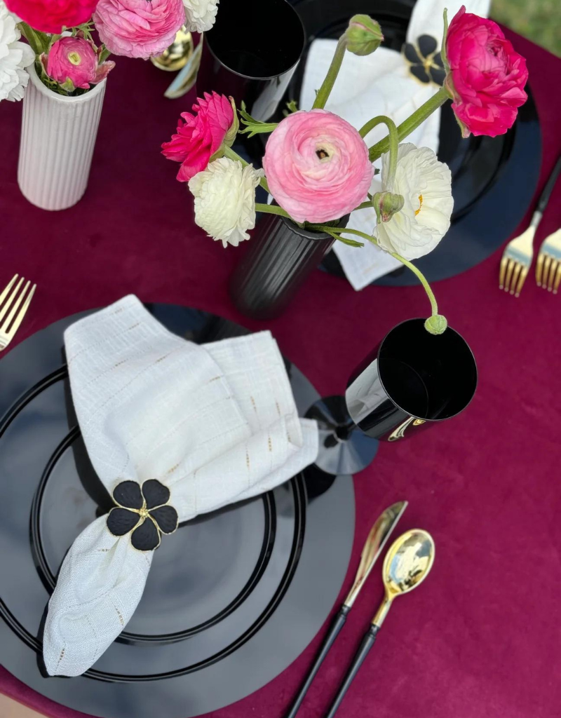 Velvet Bordeaux Tablecloth