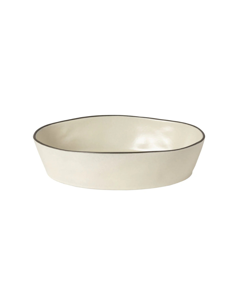 Stacked Organic Salt Oval Baker